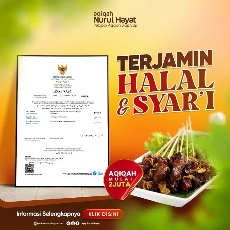 Terjamin Halal & Syar'i